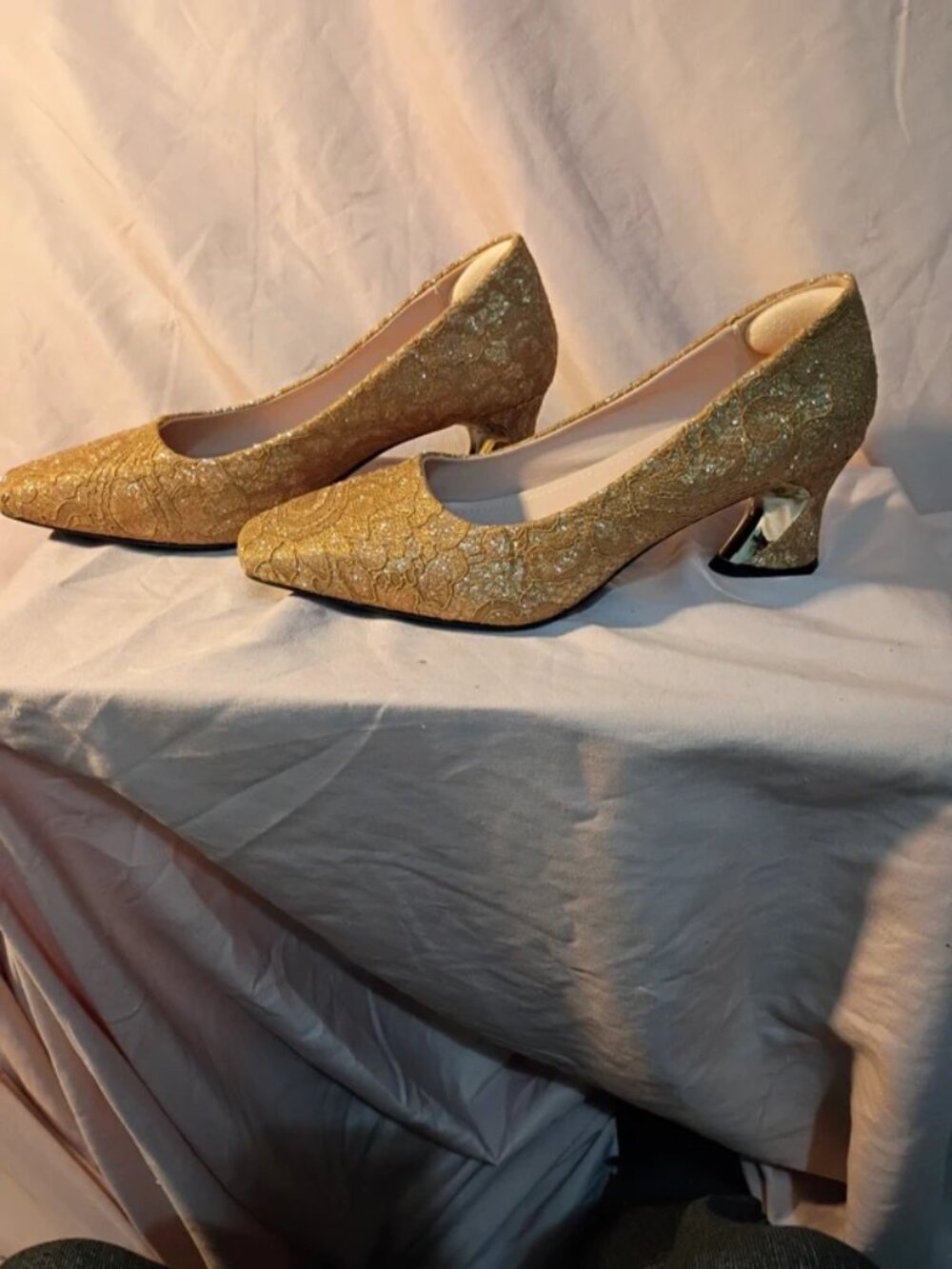 Gold Shoes
